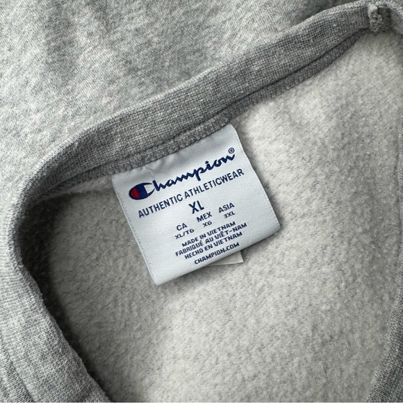 VINTAGE Champion Graphic Crewneck Sweatshirt Size XL Lounge Athleisure - Picture 8 of 9